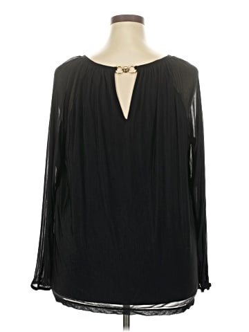 Jennifer Lopez Long Sleeve Blouse (view 2)