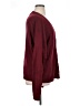 Assorted Brands 100% Acrylic Solid Burgundy Cardigan Size XL - photo 4