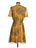 Madewell 100% Polyester Tropical Yellow Casual Dress Size 0 - photo 2
