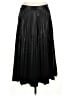 Scoop 100% Polyester Black Faux Leather Skirt Size M - photo 1