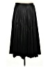 Scoop 100% Polyester Black Faux Leather Skirt Size M - photo 2