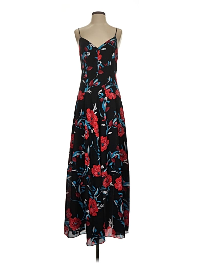 Pre-owned Bar Iii Casual Dress In Black