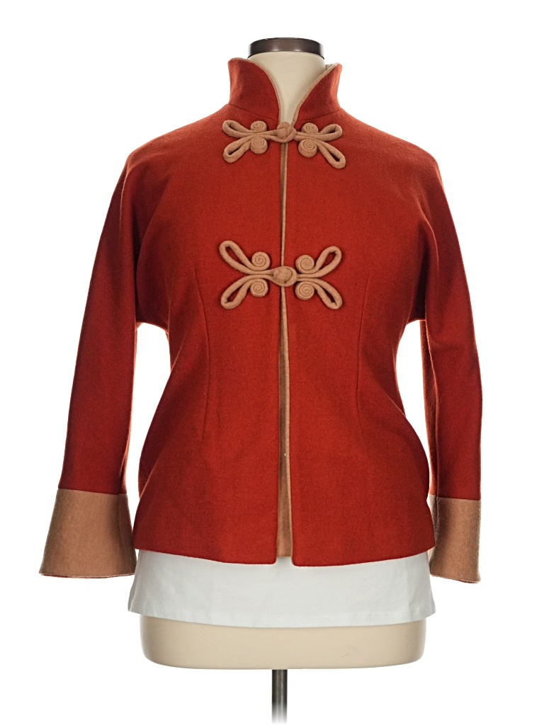 Pre-owned Assorted Brands Jacket In Red