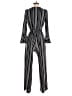Thalia Sodi Stripes Silver Jumpsuit Size S - photo 2