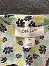 On 34th Yellow Short Sleeve Blouse Size M - photo 7