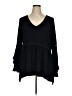 Relativity Black Long Sleeve Blouse Size 1X - photo 1