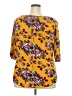 Cool Melon Yellow 3/4 Sleeve Blouse Size 2X - photo 2