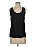 Ann Taylor 100% Rayon Solid Black Sleeveless Top Size S - photo 1