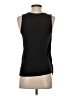 Ann Taylor 100% Rayon Solid Black Sleeveless Top Size S - photo 2