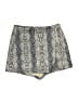 She + Sky Animal Print Gold Shorts Size S - photo 1