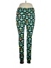 Lularoe Hearts Teal Active Pants Size 1X (Tall & Curvy) - photo 1