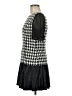 BCBGeneration Houndstooth Black Cocktail Dress Size 6 - photo 5