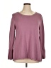 DG^2 by Diane Gilman Purple Pullover Sweater Size 1X - photo 1