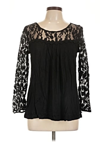 Young Essence Long Sleeve Blouse (view 1)