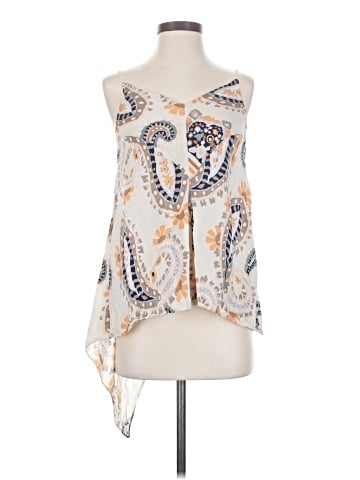 HD in Paris Sleeveless Silk Top (view 1)