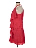 BCBGMAXAZRIA 100% Silk Red Cocktail Dress Size 4 - photo 5