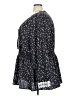 BLOOMCHIC Black 3/4 Sleeve Blouse Size 30 - photo 5