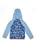 Nike 100% Polyester Blue Zip Up Hoodie Size 5 - 6 - photo 1