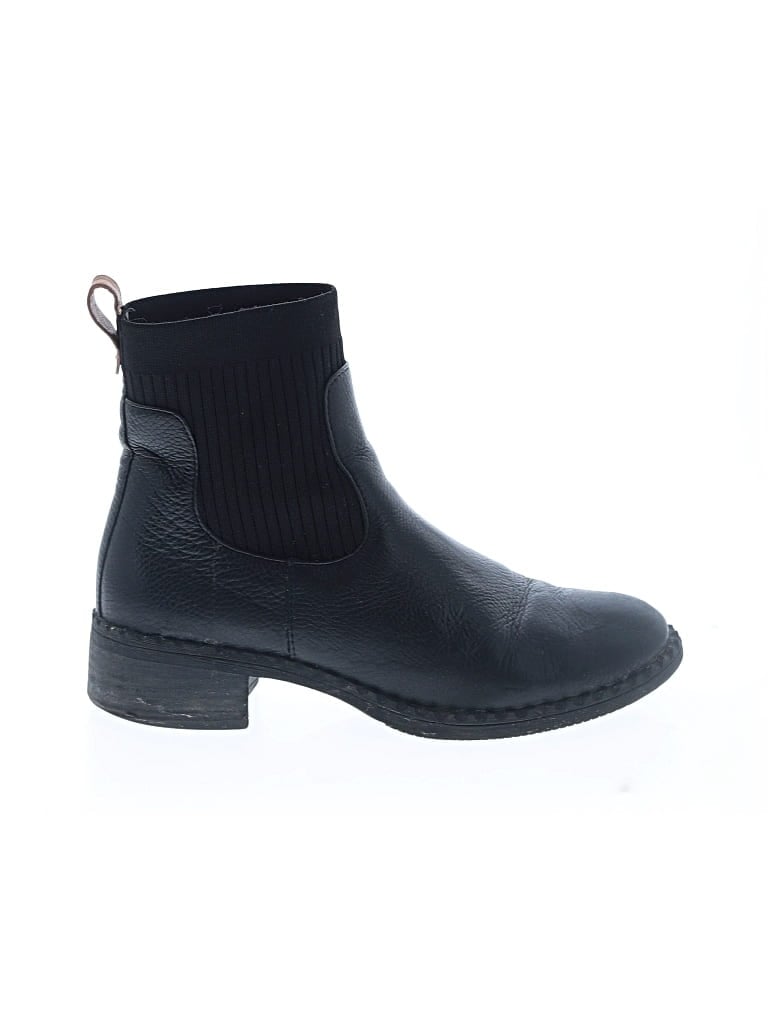 Pre-owned Gentle Souls By Kenneth Cole Ankle Boots In Black