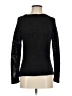 Harold's Metallic Black Pullover Sweater Size S - photo 1