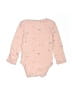 Carter's 100% Cotton Pink Long Sleeve Onesie 0-3 MO / 3 MO - photo 2
