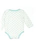 Assorted Brands Hearts Teal Long Sleeve Onesie Size 3-6 mo - photo 2