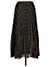 Max Studio Polka Dots Black Casual Skirt Size L - photo 2