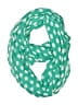 Charming Charlie 100% Viscose Polka Dots Teal Scarf One size - photo 1
