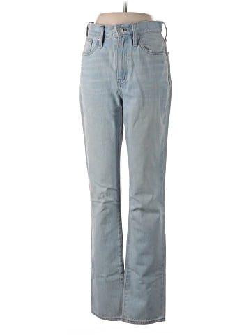 Madewell Classic Straight Full-Length Jeans in Fitzgerald Wash (view 1)