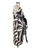 ASOS Print Gray Casual Dress Size 6 - photo 4