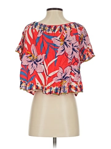 Flying Tomato Short Sleeve Blouse (view 2)