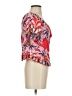 Flying Tomato 100% Rayon Red Short Sleeve Blouse Size S - photo 4