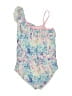 Assorted Brands Paisley Blue One Piece Swimsuit Size 10 (estimated) - photo 2