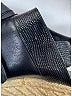 Balenciaga 100% Leather Black Wedges Size EU 36 - photo 3