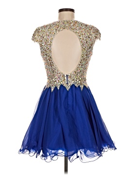 slim fit dress slacks Short Royal Blue Prom Dress, Homecoming Dresses, Graduation School Par –  DressesTailor