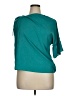 Unbranded Teal Short Sleeve Blouse Size XL - photo 1