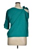 Unbranded Teal Short Sleeve Blouse Size XL - photo 2