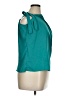Unbranded Teal Short Sleeve Blouse Size XL - photo 4