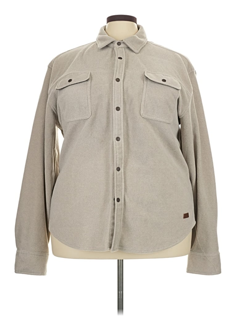 Pre-owned Assorted Brands Jacket In Gray