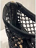 Dior 100% Suede Houndstooth Black Fishnet Naughtily-D Ankle Boots Size EU 37 1/2 - photo 8