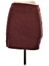 Shein Solid Burgundy Casual Skirt Size S - photo 2