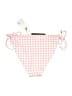 Knix Checkered-gingham Pink Swimsuit Bottoms Size Lg (4) - photo 2