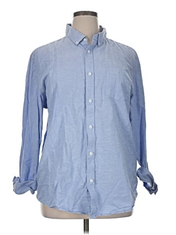 Primark Long Sleeve Button-Down Shirt (view 1)