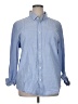 Primark 100% Cotton Blue Long Sleeve Button-Down Shirt Size XL - photo 1