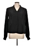 Unbranded Black Long Sleeve Blouse Size L (estimated) - photo 1