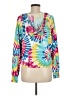 Unbranded Tie-dye Blue Cardigan Size M (estimated) - photo 2