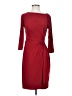 Chaps Solid Burgundy Cocktail Dress Size XS - photo 1
