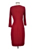 Chaps Solid Burgundy Cocktail Dress Size XS - photo 2