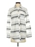 Matilda Jane 100% Cotton Stripes Gray Long Sleeve Button-Down Shirt Size XS - photo 1