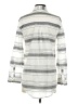 Matilda Jane 100% Cotton Stripes Gray Long Sleeve Button-Down Shirt Size XS - photo 2